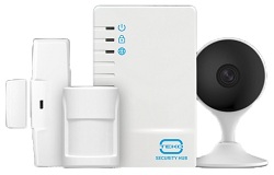 Security Hub - Комплект охранной сигнализации с видеокамерой беспроводной