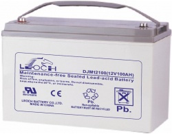 DJM 12100 - Аккумулятор свинцово-кислотный герметизированный, 100 А/ч
