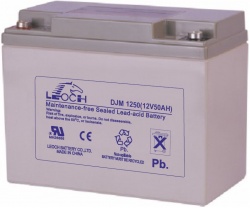 DJM 1250 - Аккумулятор свинцово-кислотный герметизированный, 50 А/ч