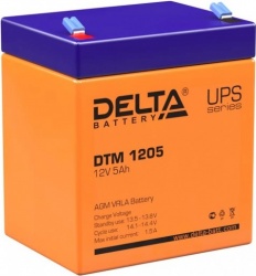 DTM 1205 - Аккумулятор свинцово-кислотный герметизированный, 5 А/ч