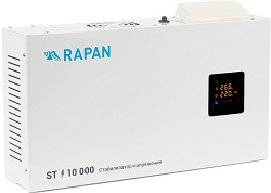 RAPAN ST-10000 - Стабилизатор сетевого напряжения, 6 ступеней, 10000 ВА