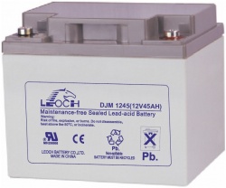 DJM 1245 - Аккумулятор свинцово-кислотный герметизированный, 45 А/ч