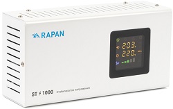 RAPAN ST-1000 - Стабилизатор сетевого напряжения, 6 ступеней, 1000 ВА