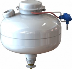МУПТВ(С)-13,5-ГЗ-ВД-01-01 (-50 °C) - Модуль пожаротушения тонкораспылённой водой автономный
