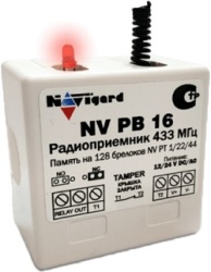 NV PB 16 Радиоприемник 433 МГц для управления автоматикой и другими исполнительными устройствами