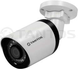 TSi-Pe25FP (3.6) - IP видеокамера уличная цилиндрическая с ИК подсветкой