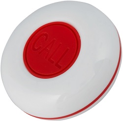 K-O1-plus влагозащищённая кнопка вызова (белый/красный)