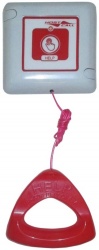 MP-433W1 - Кнопка вызова влагозащищенная проводная цифровая со шнуром для санузла