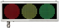 ЭКРАН-ИНФО-RGB-Н 220VAC - Оповещатель пожарный световой многоцветный взрывозащищенный