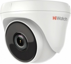 DS-T233 (3.6 mm) - 2Мп купольная HD-TVI видеокамера с EXIR-подсветкой до 40м