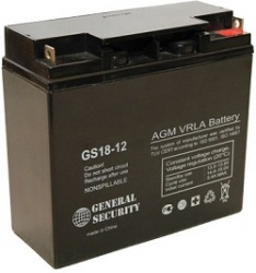 GS 18-12 - Аккумулятор свинцово-кислотный герметизированный, 18 А/ч