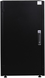 DR-710131 - 19" шкаф напольный телекоммуникационный (дверь: металл; цвет: черный)