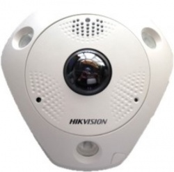 DS-2CD63C5G0E-IVS(2mm)(B) - 12 Мп fisheye IP-камера с ИК-подсветкой до 15 м