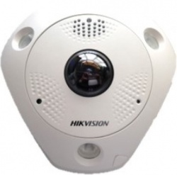 DS-2CD6365G0E-IVS(1.27mm)(B) - 6 Мп fisheye IP-камера с ИК-подсветкой до 15 м
