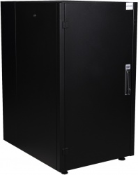 DR-710011 - 19" шкаф напольный телекоммуникационный (дверь: металл; цвет: черный)