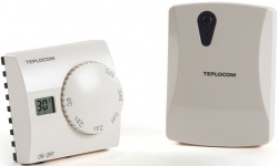 TEPLOCOM TS-2AA/3A RF2 - Беспроводной комнатный термостат