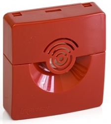 ОПОП 2-35 12В (красный) - Оповещатель охранно-пожарный звуковой