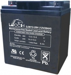 DJW 12-28Н - Аккумулятор свинцово-кислотный герметизированный, 28 А/ч