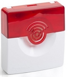 ОПОП 124-7 24В (бело/красный) - Оповещатель охранно-пожарный свето-звуковой