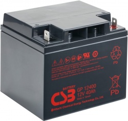 GP 12400 CSB- Аккумулятор свинцово-кислотный герметизированный, 40 А/ч
