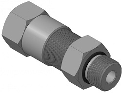 КВМ-10/8-Н - Кабельный ввод для монтажа кабеля в металлорукаве
