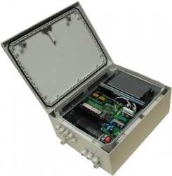 PSW-2G8F+UPS-Box - 10-портовый коммутатор гигабитный управляемый уличный с ИБП