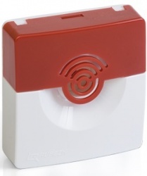 ОПОП 2-35 24В (бело/красный) - Оповещатель охранно-пожарный звуковой
