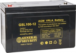 GSL 100-12 - Аккумулятор свинцово-кислотный герметизированный, 100 А/ч