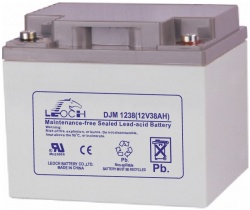 DJM 1238 - Аккумулятор свинцово-кислотный герметизированный, 38 А/ч